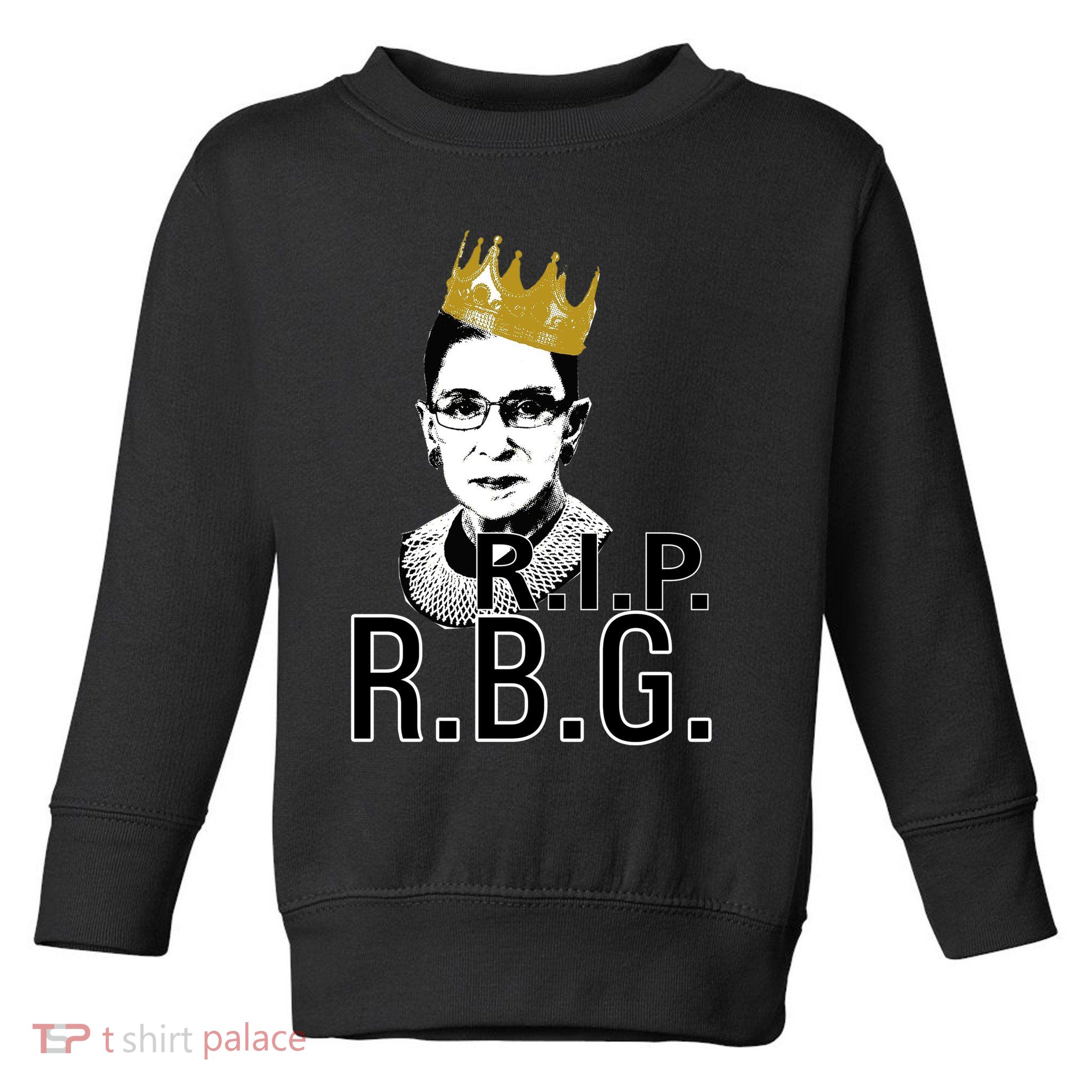 RIP RBG Ruth Bader Ginsburg Toddler Sweatshirt