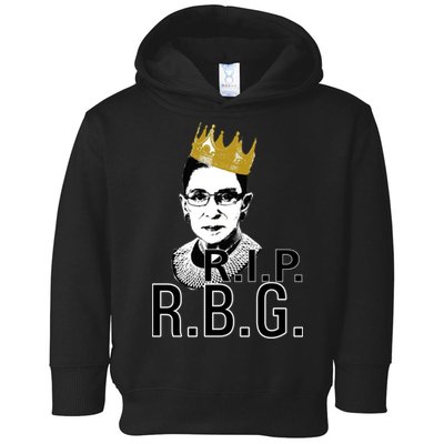 RIP RBG Ruth Bader Ginsburg Toddler Hoodie