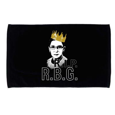 RIP RBG Ruth Bader Ginsburg Microfiber Hand Towel
