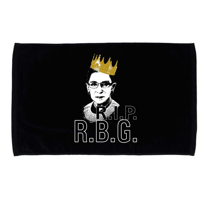 RIP RBG Ruth Bader Ginsburg Microfiber Hand Towel