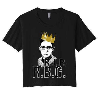 RIP RBG Ruth Bader Ginsburg Crop Top