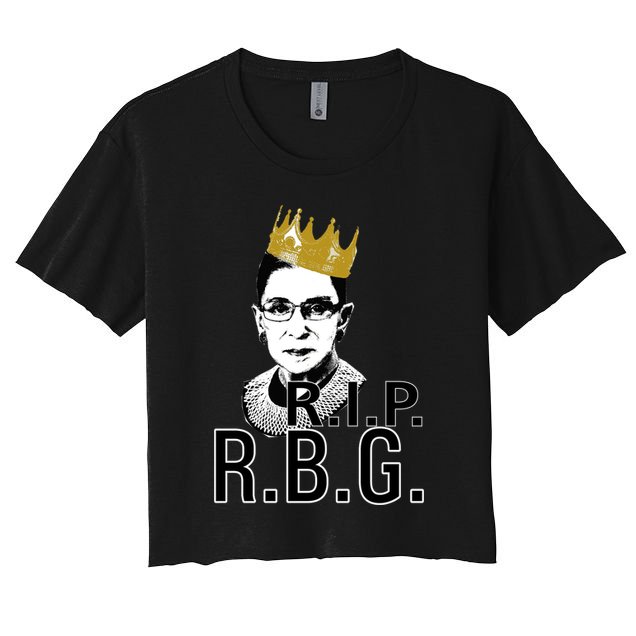 RIP RBG Ruth Bader Ginsburg Crop Top