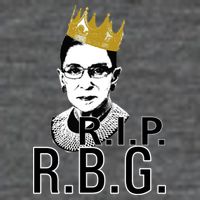 RIP RBG Ruth Bader Ginsburg Button