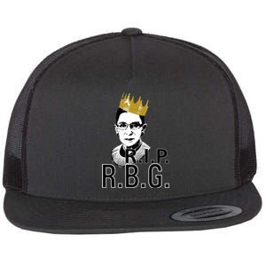 RIP RBG Ruth Bader Ginsburg Flat Bill Trucker Hat