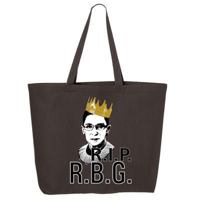 RIP RBG Ruth Bader Ginsburg 25L Jumbo Tote