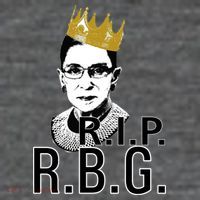 RIP RBG Ruth Bader Ginsburg Baby Bodysuit
