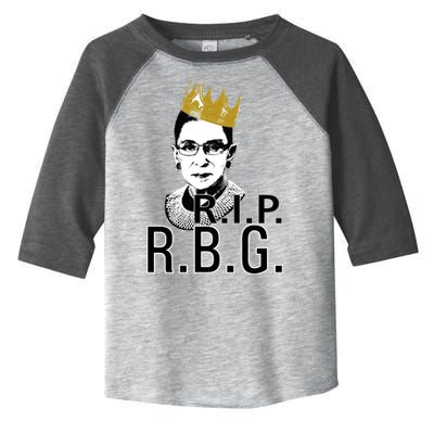 RIP RBG Ruth Bader Ginsburg Toddler Fine Jersey T-Shirt