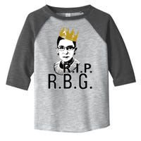 RIP RBG Ruth Bader Ginsburg Toddler Fine Jersey T-Shirt