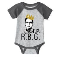 RIP RBG Ruth Bader Ginsburg Infant Baby Jersey Bodysuit