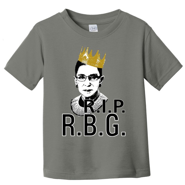 RIP RBG Ruth Bader Ginsburg Toddler T-Shirt