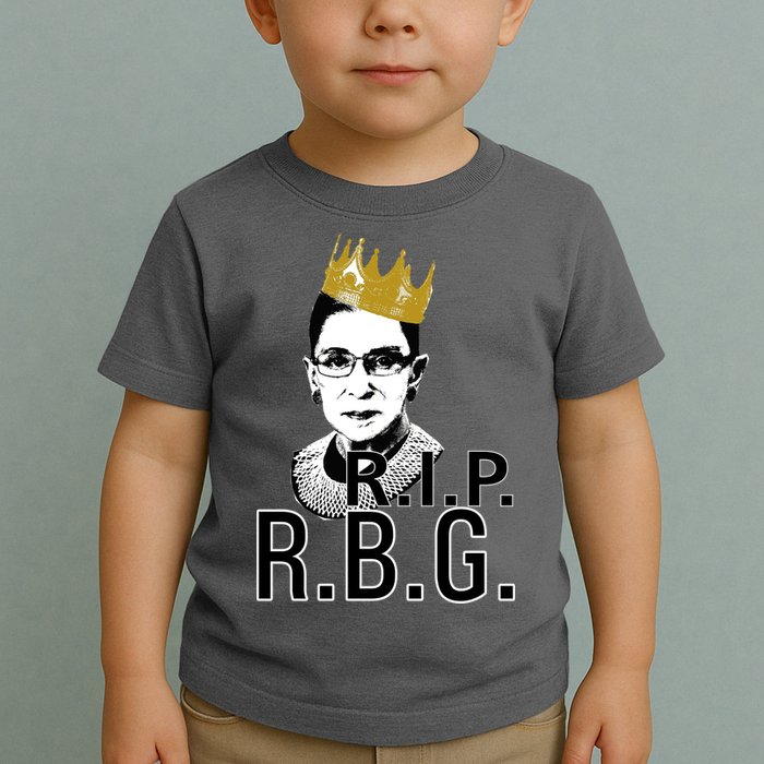 RIP RBG Ruth Bader Ginsburg Toddler T-Shirt