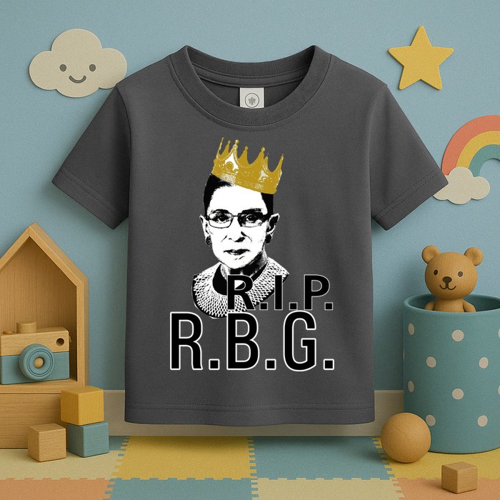 RIP RBG Ruth Bader Ginsburg Toddler T-Shirt