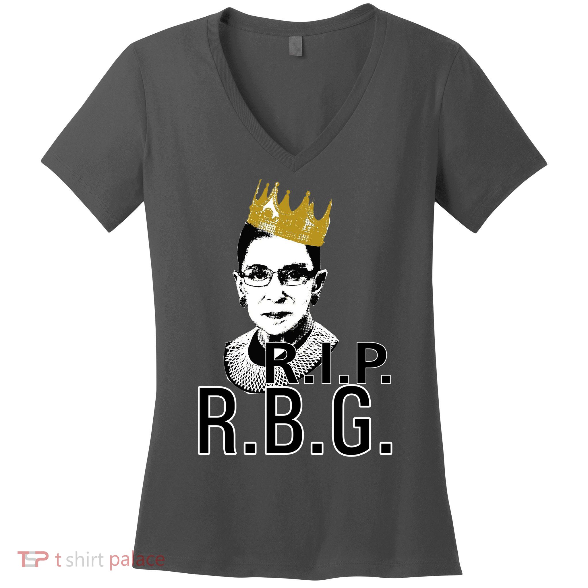 RIP RBG Ruth Bader Ginsburg Women's V-Neck T-Shirt