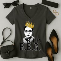 RIP RBG Ruth Bader Ginsburg Women's V-Neck T-Shirt