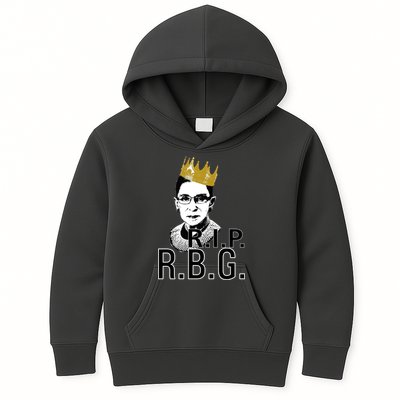 RIP RBG Ruth Bader Ginsburg Kids Hoodie
