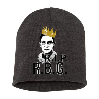 RIP RBG Ruth Bader Ginsburg Short Acrylic Beanie