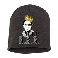 RIP RBG Ruth Bader Ginsburg Short Acrylic Beanie