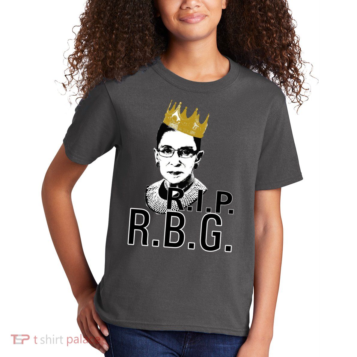 RIP RBG Ruth Bader Ginsburg Kids T-Shirt