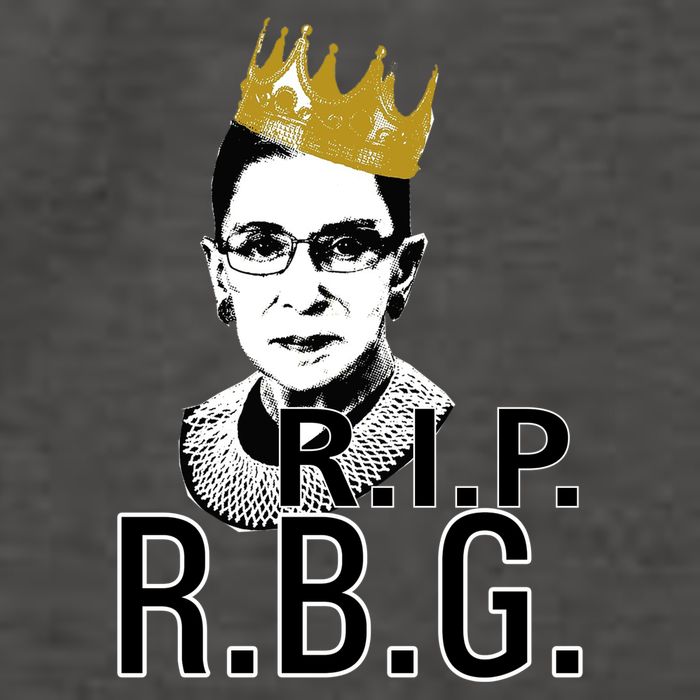 RIP RBG Ruth Bader Ginsburg Vector Backpack