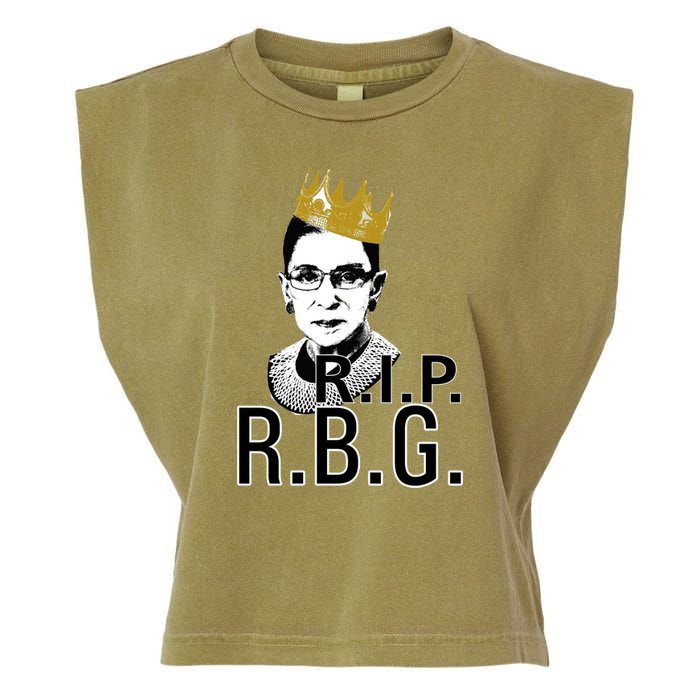 RIP RBG Ruth Bader Ginsburg Garment-Dyed Women's Muscle Tee
