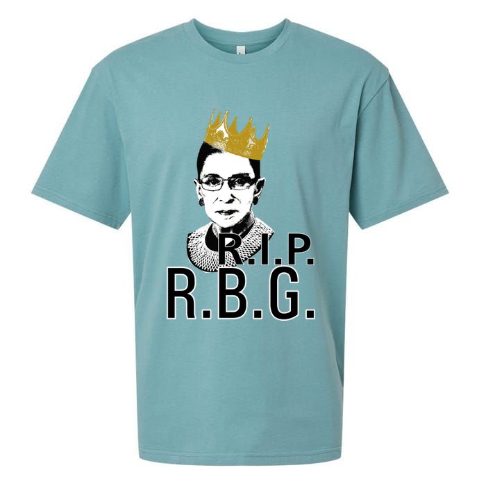 RIP RBG Ruth Bader Ginsburg Sueded Cloud Jersey T-Shirt