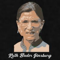 RIP Ruth Bader Ginsberg  Ladies PosiCharge Tri-Blend Wicking Tank