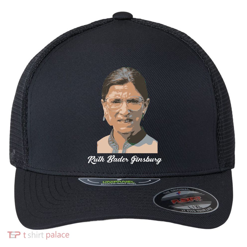 RIP Ruth Bader Ginsberg  Flexfit Unipanel Trucker Cap