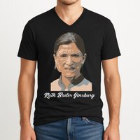 RIP Ruth Bader Ginsberg  V-Neck T-Shirt