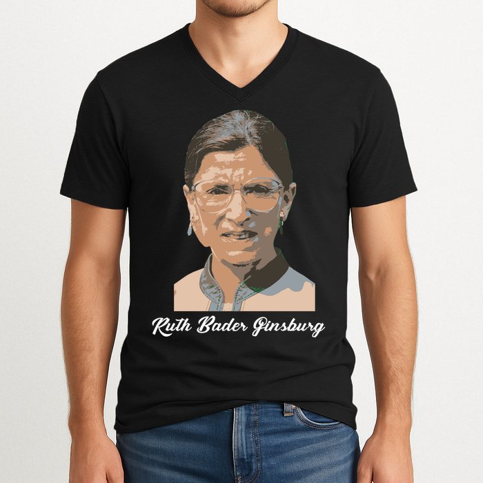 RIP Ruth Bader Ginsberg  V-Neck T-Shirt