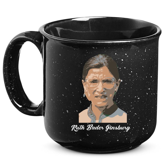 RIP Ruth Bader Ginsberg  15oz Campfire Ceramic Mug