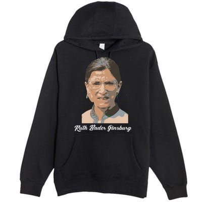 RIP Ruth Bader Ginsberg  Premium Pullover Hoodie