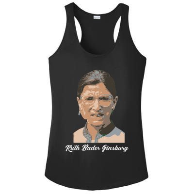 RIP Ruth Bader Ginsberg  Ladies PosiCharge Competitor Racerback Tank