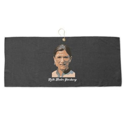 RIP Ruth Bader Ginsberg  Large Microfiber Waffle Golf Towel
