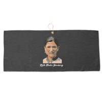 RIP Ruth Bader Ginsberg  Large Microfiber Waffle Golf Towel