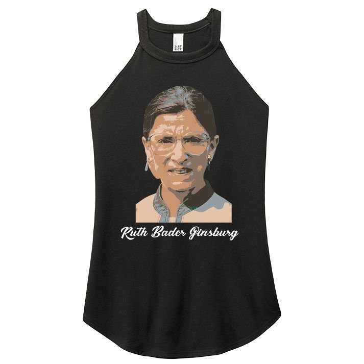 RIP Ruth Bader Ginsberg  Women's Perfect Tri Rocker Tank