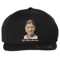 RIP Ruth Bader Ginsberg  Wool Snapback Cap