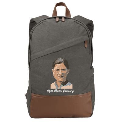 RIP Ruth Bader Ginsberg  Cotton Canvas Backpack