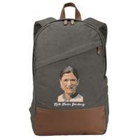 RIP Ruth Bader Ginsberg  Cotton Canvas Backpack