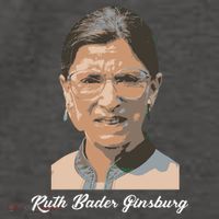 RIP Ruth Bader Ginsberg  Vector Backpack