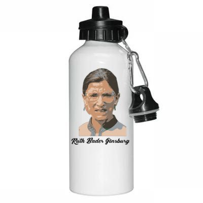 RIP Ruth Bader Ginsberg  Aluminum Water Bottle 