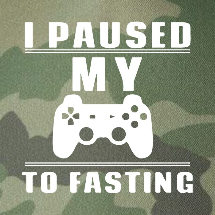 Ramadan I Pause My To Fasting Game Gift For Ramadan Mubarak Legacy Tie Dye Trucker Hat