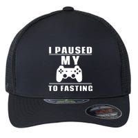 Ramadan I Pause My To Fasting Game Gift For Ramadan Mubarak Flexfit Unipanel Trucker Cap