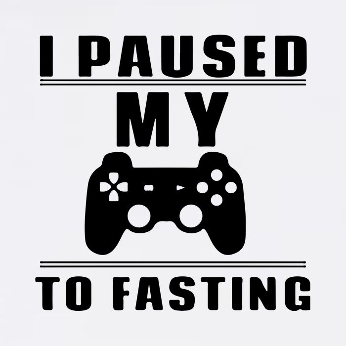 Ramadan I Pause My To Fasting Game Gift For Ramadan Mubarak Garment-Dyed Sweatshirt