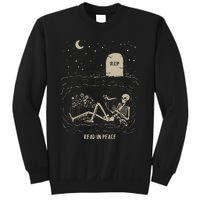 Read In Peace Halloween Retro Read Banned Books Sweatshirt