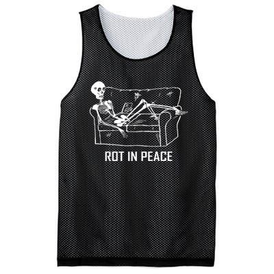 Rot In Peace Mesh Reversible Basketball Jersey Tank