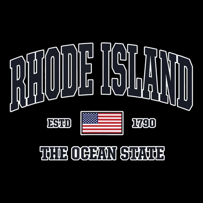 Rhode Island Patriotic American Flag Veteran Gifts 16 in Basic Backpack