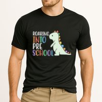 Roaring Into Pre School Cute Dinosaur Cooling Performance Crew T-Shirt