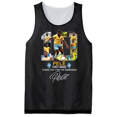 Rest In Peace Pele Brazil Soccer RIP Pele Mesh Reversible Basketball Jersey Tank