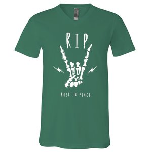 Rock In Peace V-Neck T-Shirt