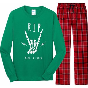 Rock In Peace Long Sleeve Pajama Set